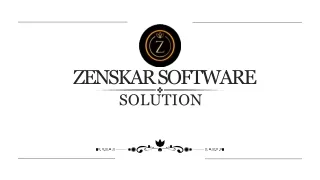 ZENSKAR SOFTWARE SOLUTION 2