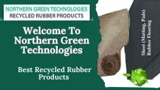 Rugged Heavy Duty Rubber Matting by Northern Green Technologies