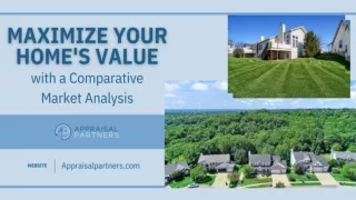 Maximize Your Home's Value with a Comparative Market Analysis