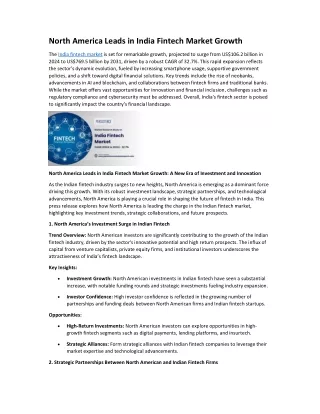 India Fintech Market pdf