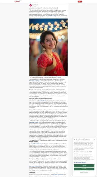 Kayastha Brides and Modern Matchmaking