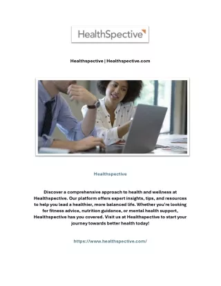 Healthspective | Healthspective.com
