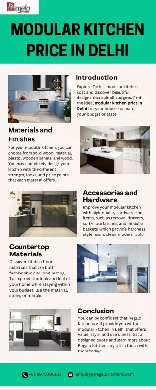 Modular kitchen price in Delhi