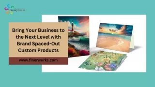Bring Your Business to the Next Level with Brand Spaced-Out Custom Products