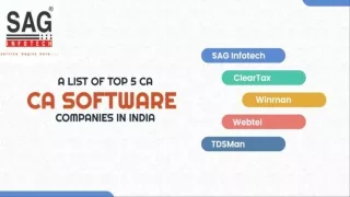 Ultimate Guide to Top CA Software in India