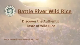 Battle River Wild Rice