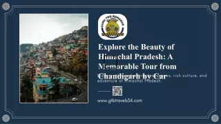 Chandigarh to Himachal: A Road Trip to Remember