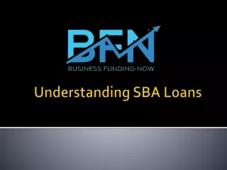 Understanding SBA Loans