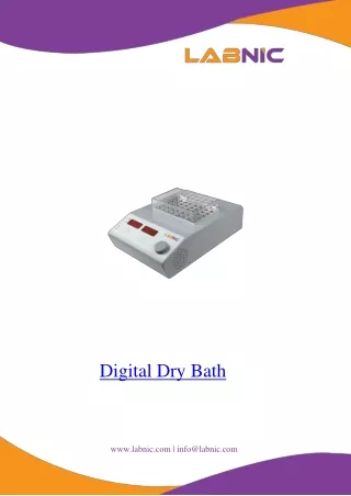 Digital Dry Bath 200 W