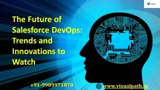 Salesforce DevOps Online Training Institute | Salesforce DevOps Online Training