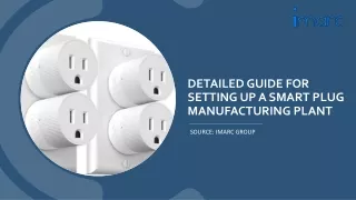 Smart Plug Manufacturing Plant Project Report Setup Cost