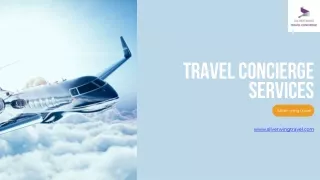 Travel Concierge Services Personalized Assistance for Seamless Journeys
