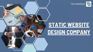 static website design company