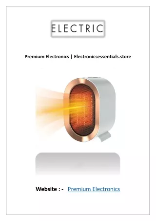 Premium Electronics | Electronicsessentials.store