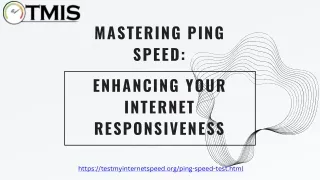 Mastering Ping Speed: Enhancing Your Internet Responsiveness