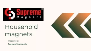Household magnets