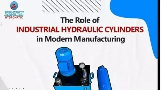 The Role of Industrial Hydraulic Cylinders in Modern Manufacturing