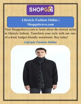 Lifestyle Fashion Online   Shopgobravo.com