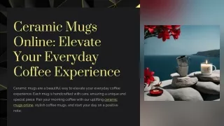 Discover Exquisite Ceramic Mugs Online at Ceramic She Wrote