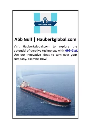 Abb Gulf  Hauberkglobal.com