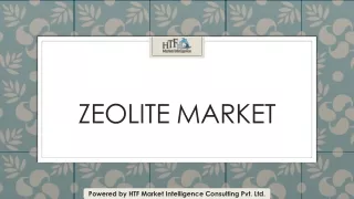 Zeolite Market