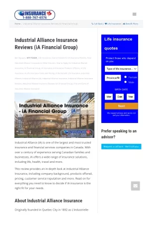 iA Life Insurance: Tailored Solutions for Every Canadian