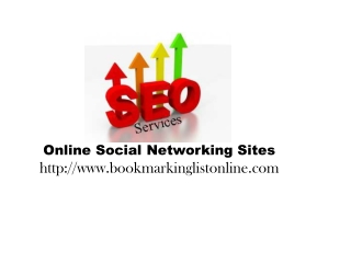 Free Bookmarking Sites List