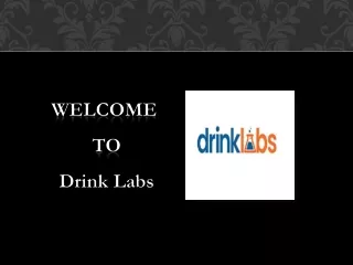 Private Label Bottled Beverage Manufacturers | Drink Labs