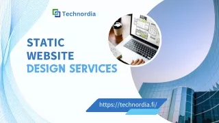 static website design services