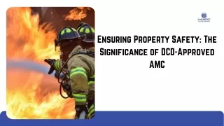 Ensuring Property Safety: The Significance of DCD-Approved AMC