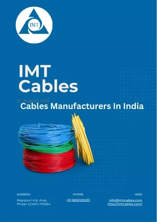 Trailing Cables PDF