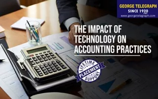 The Impact of Technology on Accounting Practices