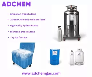 Extraction Grade Butane – High-Purity Solvent for Optimal Extraction Processes