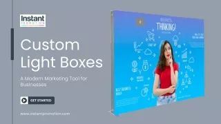 Custom Light Boxes A Modern Marketing Tool for Businesses