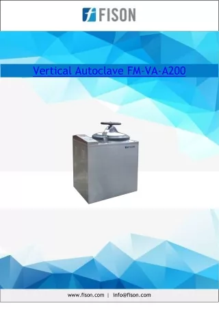 Vertical-Autoclave 50L