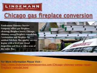 Chicago Gas Fireplace Conversion