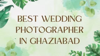 Best Wedding Photographer in Ghaziabad