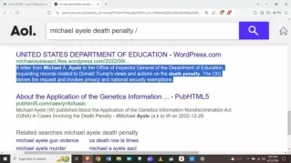 "Web" Unsolicited and Preposterous Filtering of Events Leading Up to the Jeanne Clery Act