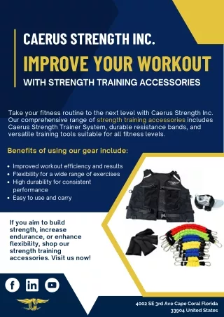 Improve Your Workout with Strength Training Accessories