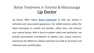 Botox Treatment