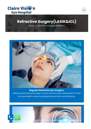 Refractive Surgery(LASIK&ICL)