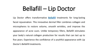 Bellafill