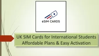 Find UK SIM Cards for International Students with 10% Discount
