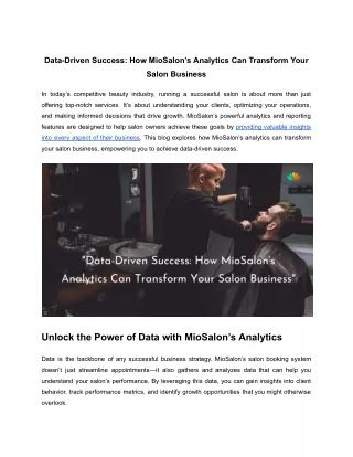 Data-Driven Success_ How MioSalon’s Analytics Can Transform Your Salon Business