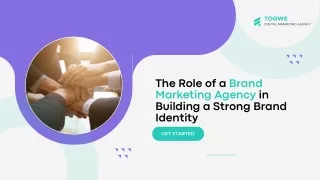 The Role of a Brand Marketing Agency in Building a Strong Brand Identity