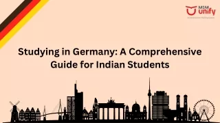 Studying in Germany