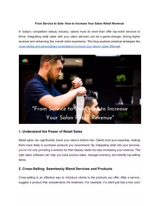 From Service to Sale_ How to Increase Your Salon Retail Revenue