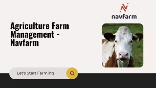 Agriculture Farm Management  - Navfarm