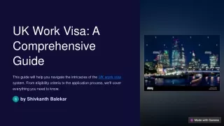 Mastering the UK Work Visa Application