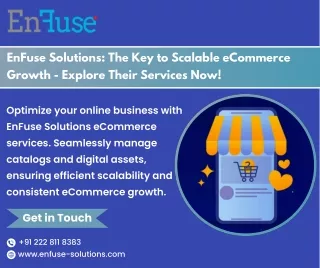 EnFuse Solutions: The Key to Scalable eCommerce Growth - Explore Their Services Now!